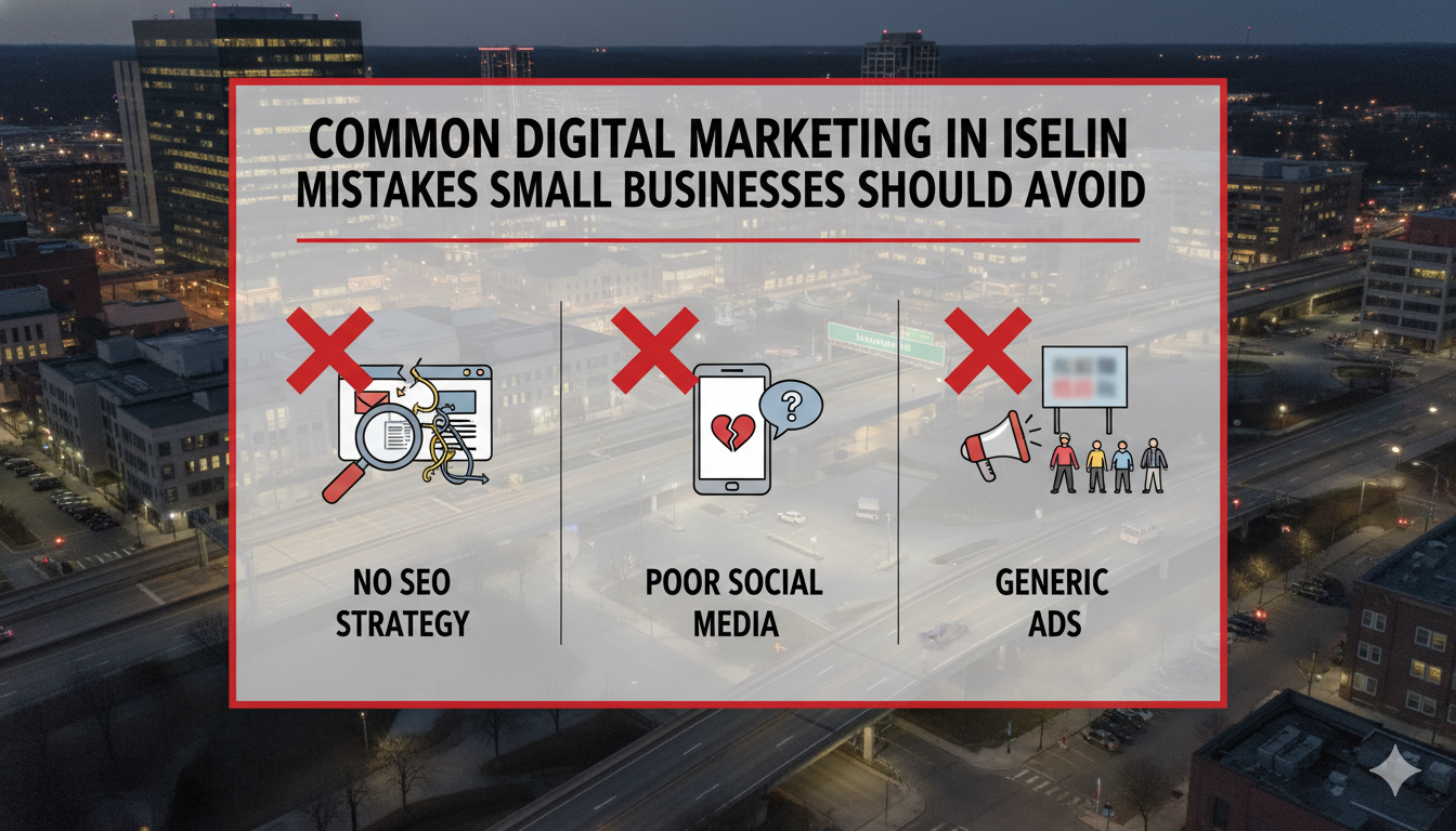 Common Digital Marketing in Iselin Mistakes Small Businesses Should Avoid