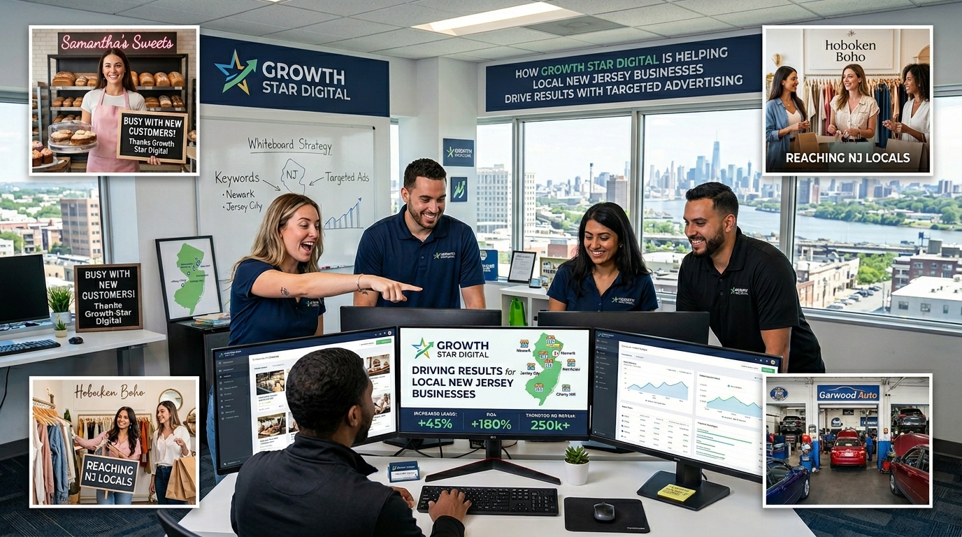 How Growth Star Digital is Helping Local New Jersey Businesses Drive Results with Targeted Advertising