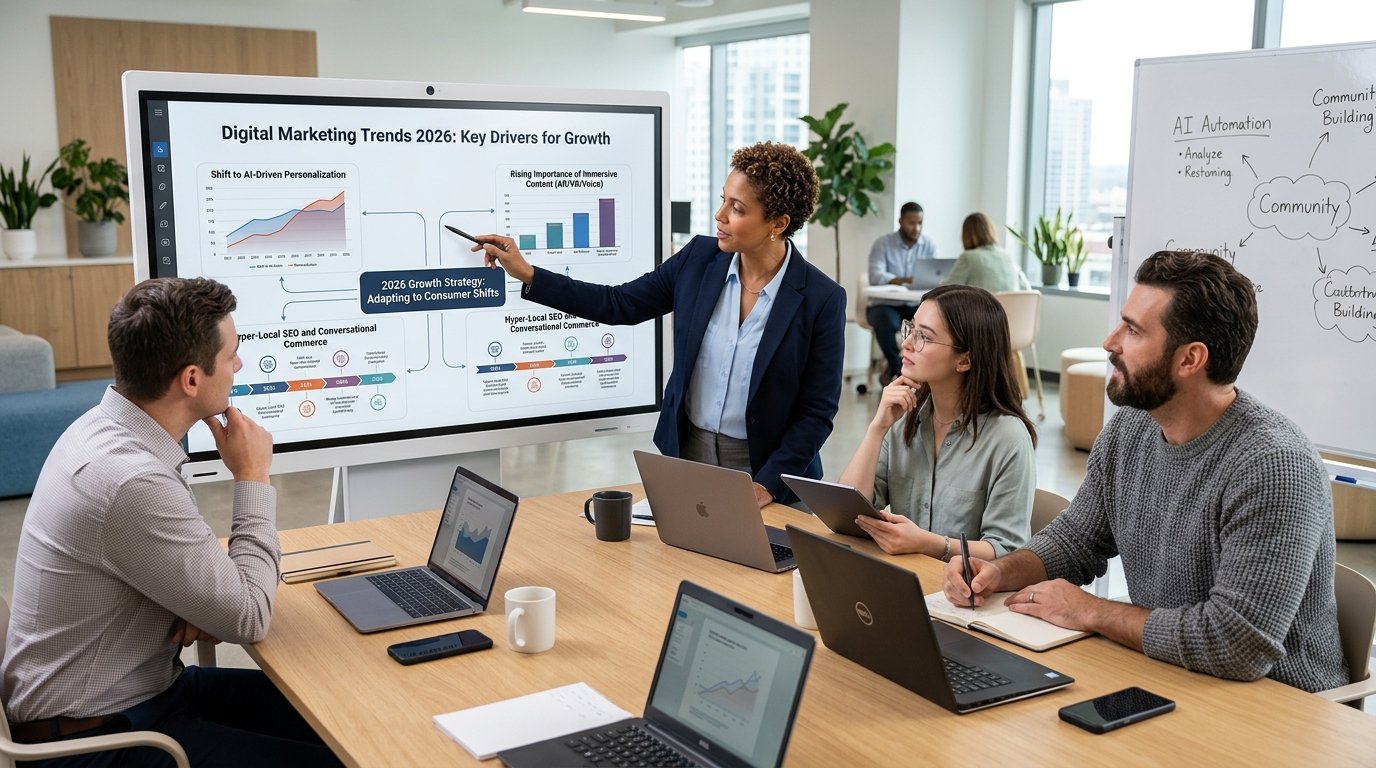 Why Digital Marketing Trends 2026 Are Changing Business Growth Strategies