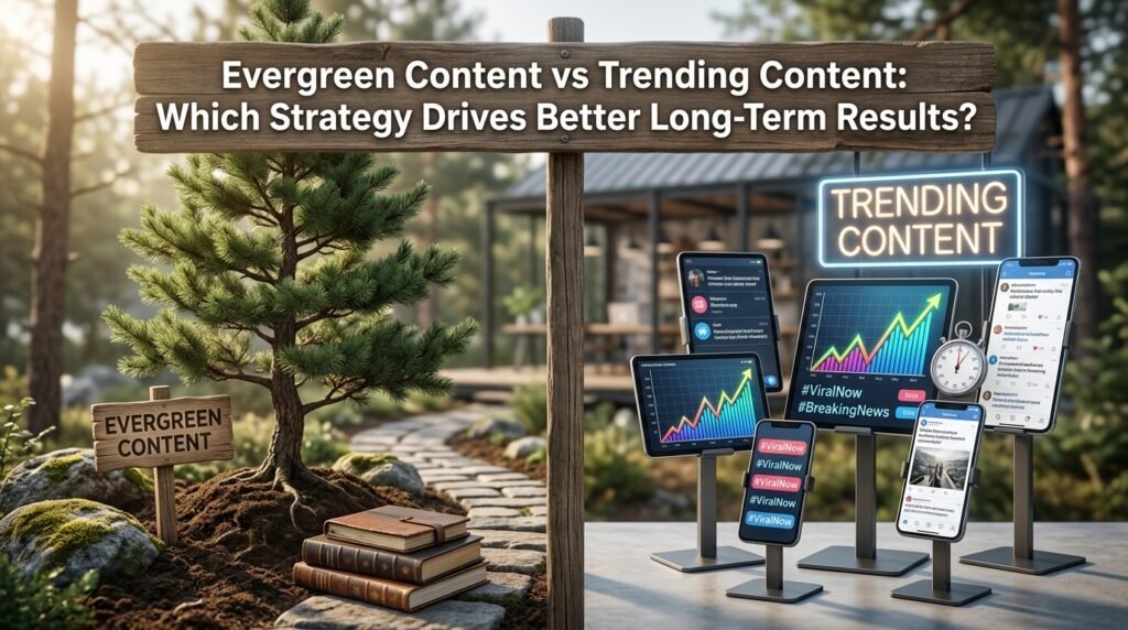 Evergreen Content vs Trending Content: Which Strategy Drives Better Long-Term Results?